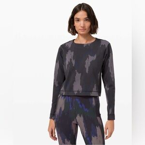 NWT Lululemon Take The Moment Long Sleeve lululemon Robert Geller Jacquard M/L